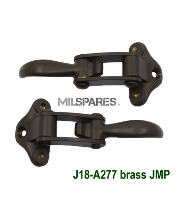Dash clamp set, brass, early